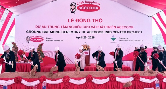 acecook-viet-nam-dong-tho-du-an-trung-tam-nghien-cuu-va-phat-trien-moi